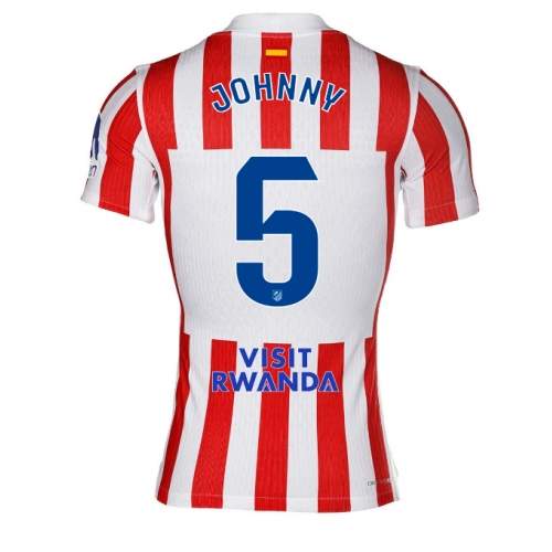Billige Fotballdrakt Atletico Madrid Johnny Cardoso #5 Replika Hjemmedrakt 2025-26 Kortermet Billige Fotballdrakt Atletico Madrid Johnny Cardoso #5 Replika Hjemmedrakt 2025-26 Kortermet